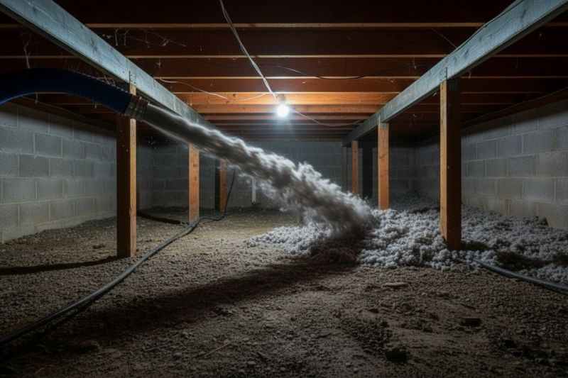 Blown Insulation Installation in Killeen, TX