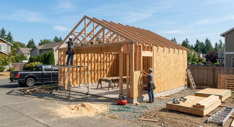 Custom Garage Installation in Pearland, TX