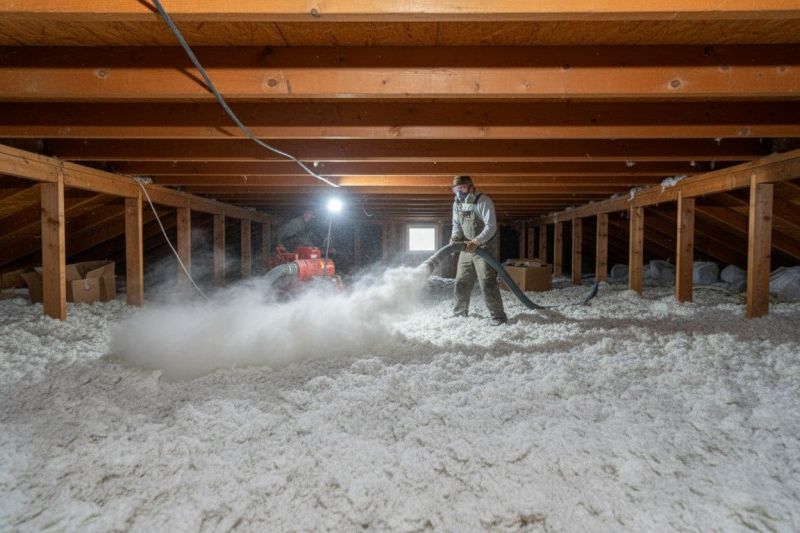 Attic Insulation Installation in Georgetown, TX