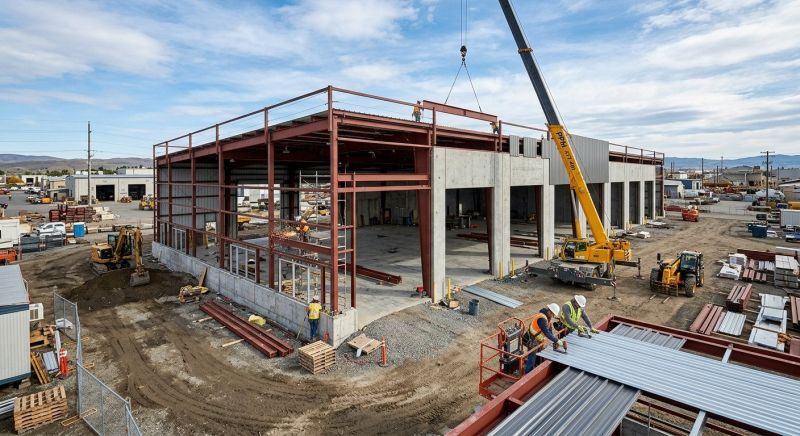 Commercial Garage Construction in Houston, TX