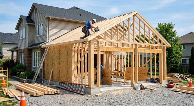 Detached Garage Construction in Summerville, SC