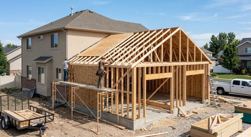 Detached Garage Construction in Las Vegas, NV