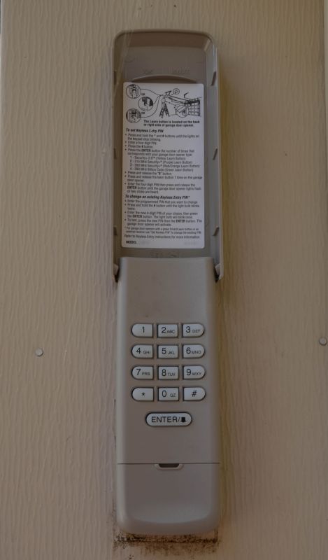 Garage Door Keypad Service in Fairfax, VA