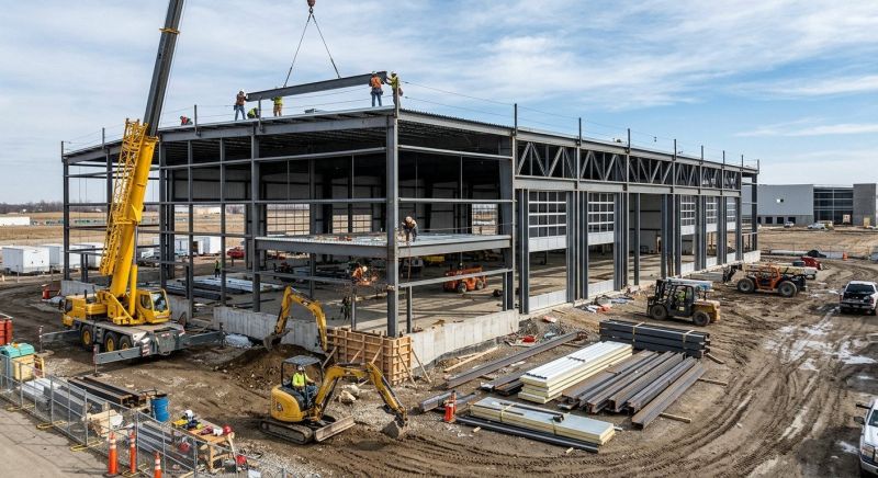 Industrial Garage Construction in North Charleston, SC