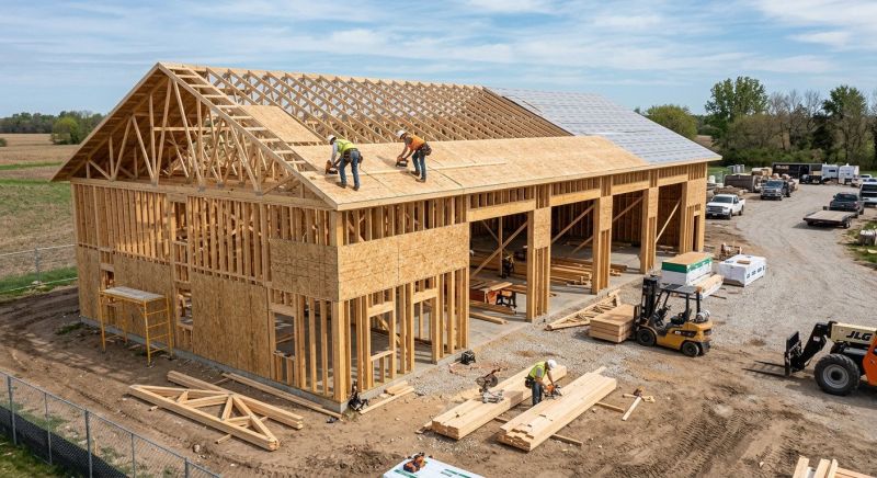 Industrial Garage Construction in Houston, TX