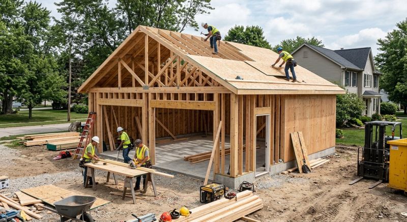 Storage Garage Construction in North Charleston, SC