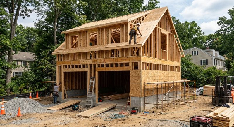 Storage Garage Construction in Conroe, TX