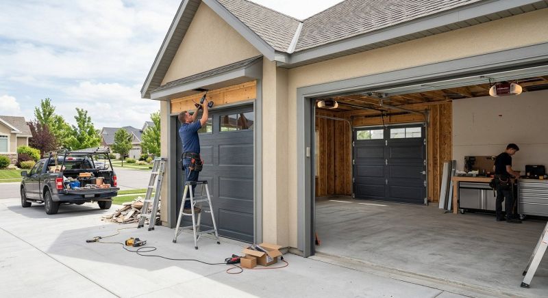 Three Car Garage Installation in Katy, TX