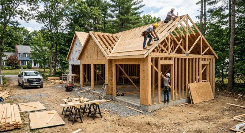 Wood Garage Installation in Cypress, TX